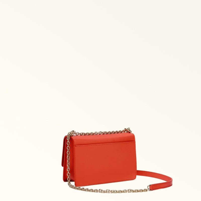 Red Furla 1927 Women's Crossbody Bags | UOYPSB783