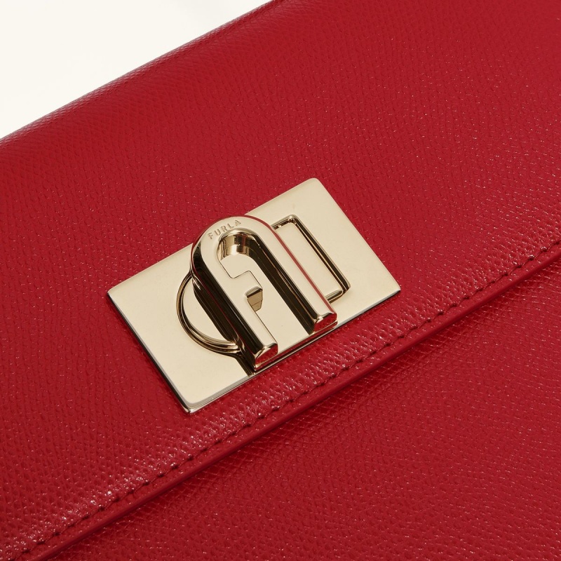 Red Furla 1927 Women's Handbag | ORLUYM741