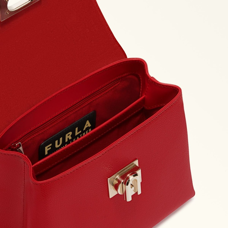 Red Furla 1927 Women's Handbag | ORLUYM741