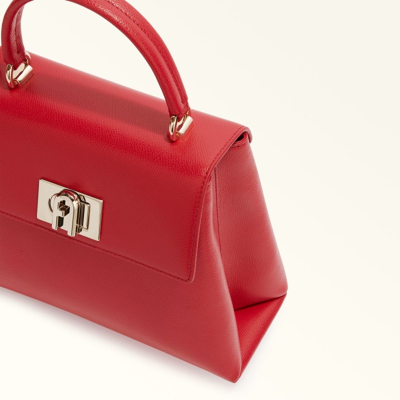 Red Furla 1927 Women's Handbag | ORLUYM741