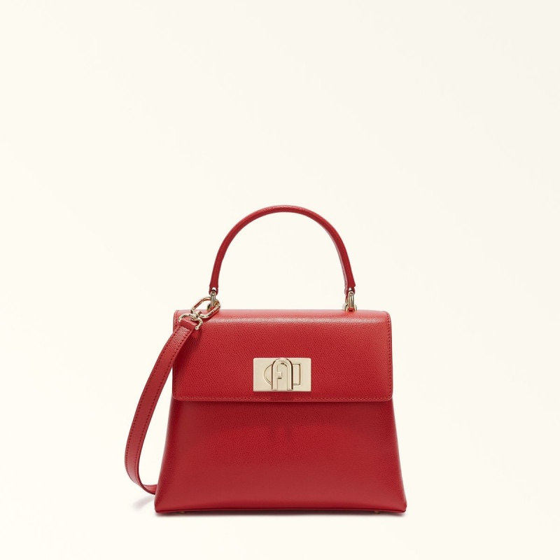 Red Furla 1927 Women\'s Handbag | ORLUYM741