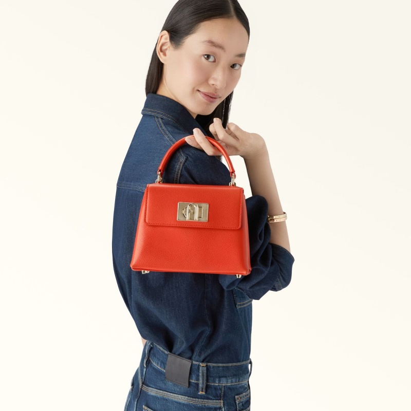 Red Furla 1927 Women's Handbag | URIBCS540