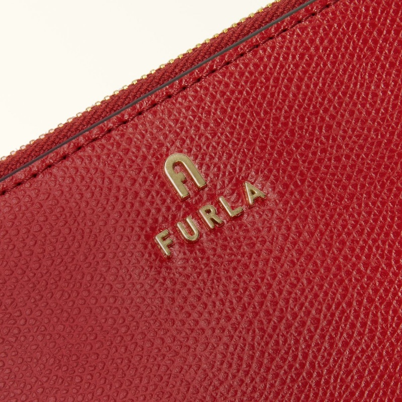 Red Furla CAMELIA Women's Pouches | UEACWD015