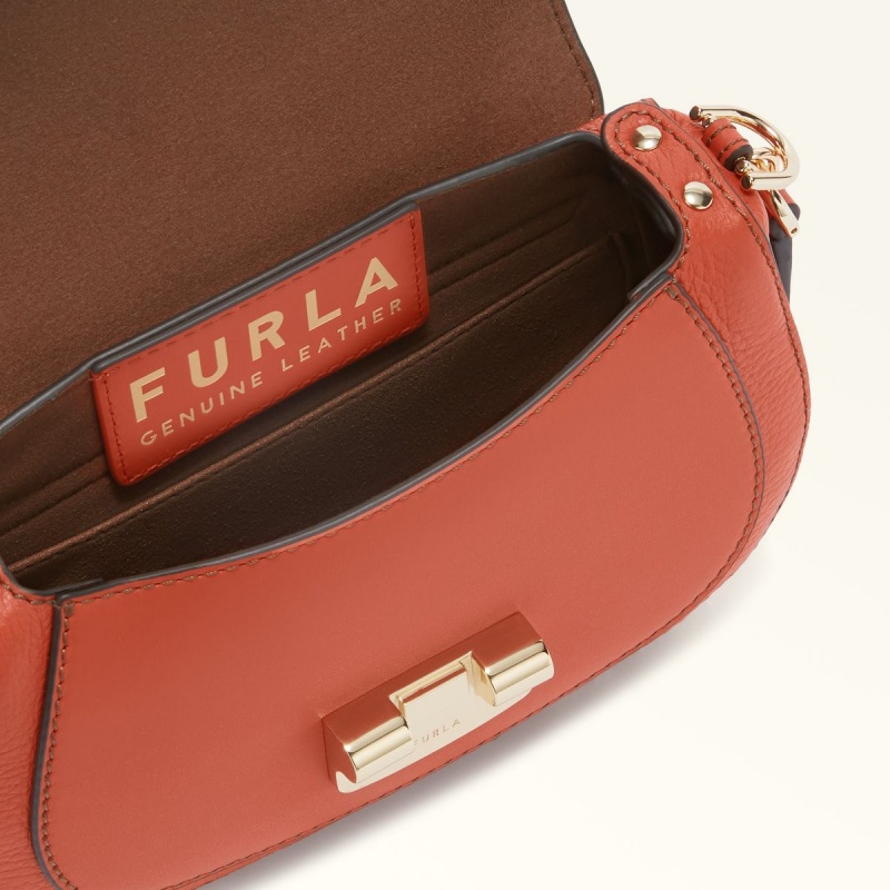 Rose Furla CLUB 2 Women's Crossbody Bags | XUGBFQ457