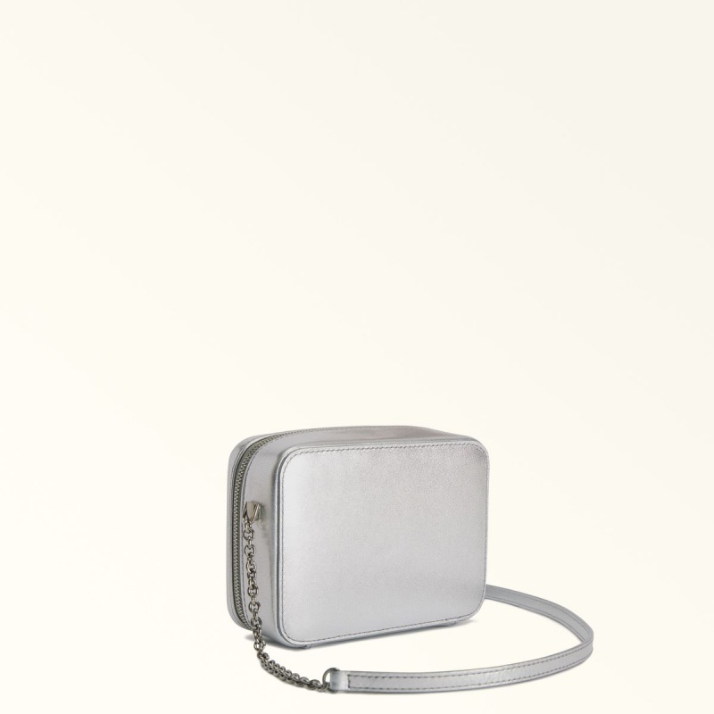 Silver Furla CAMELIA Women's Mini Bags | GUDZTI628