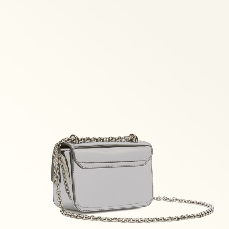 Silver Furla METROPOLIS Women's Crossbody Bags | JXWKLG657