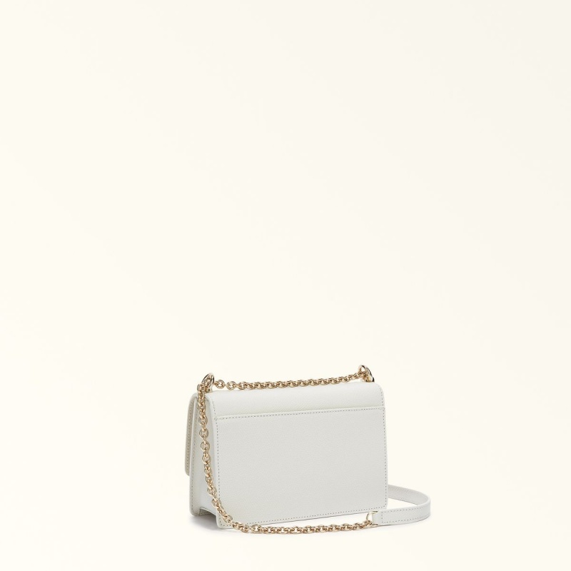 White Furla 1927 Women's Crossbody Bags | OXCJWL164