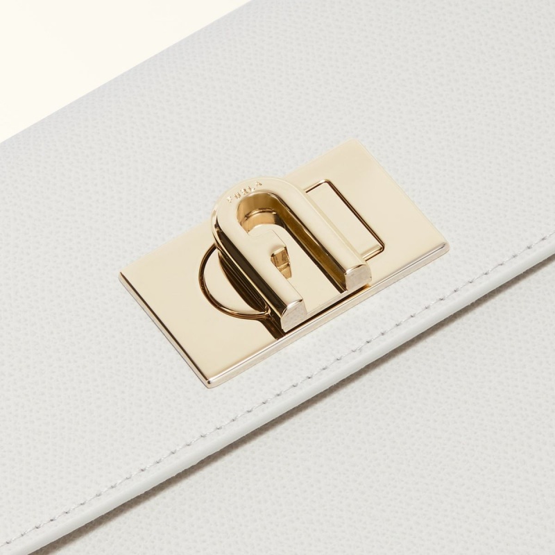 White Furla 1927 Women's Handbag | EJOSCZ654