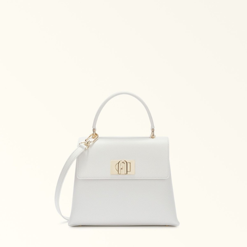 White Furla 1927 Women\'s Handbag | EJOSCZ654