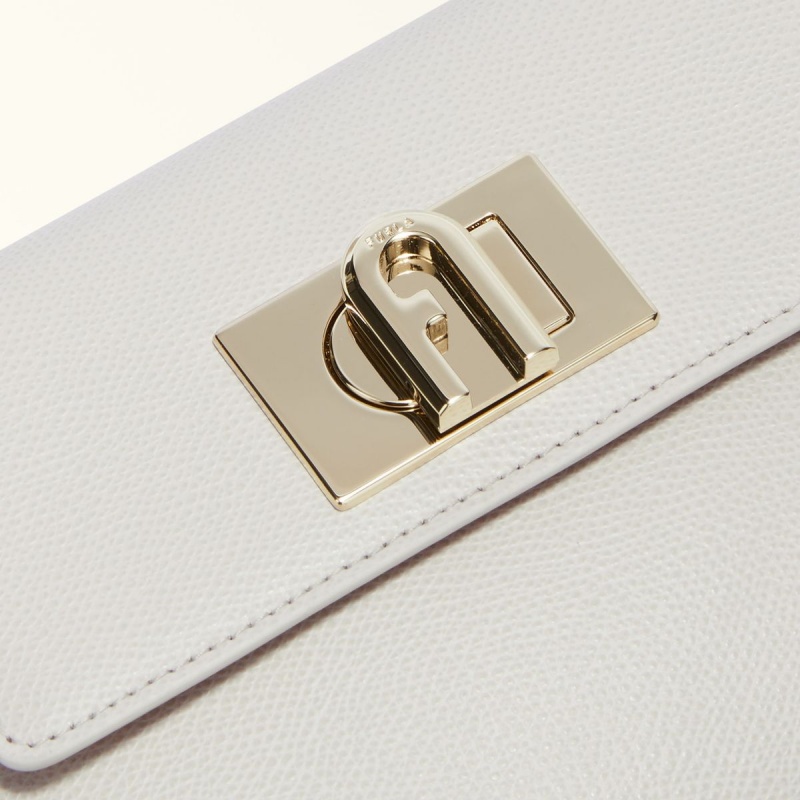 White Furla 1927 Women's Handbag | MOAHBY836