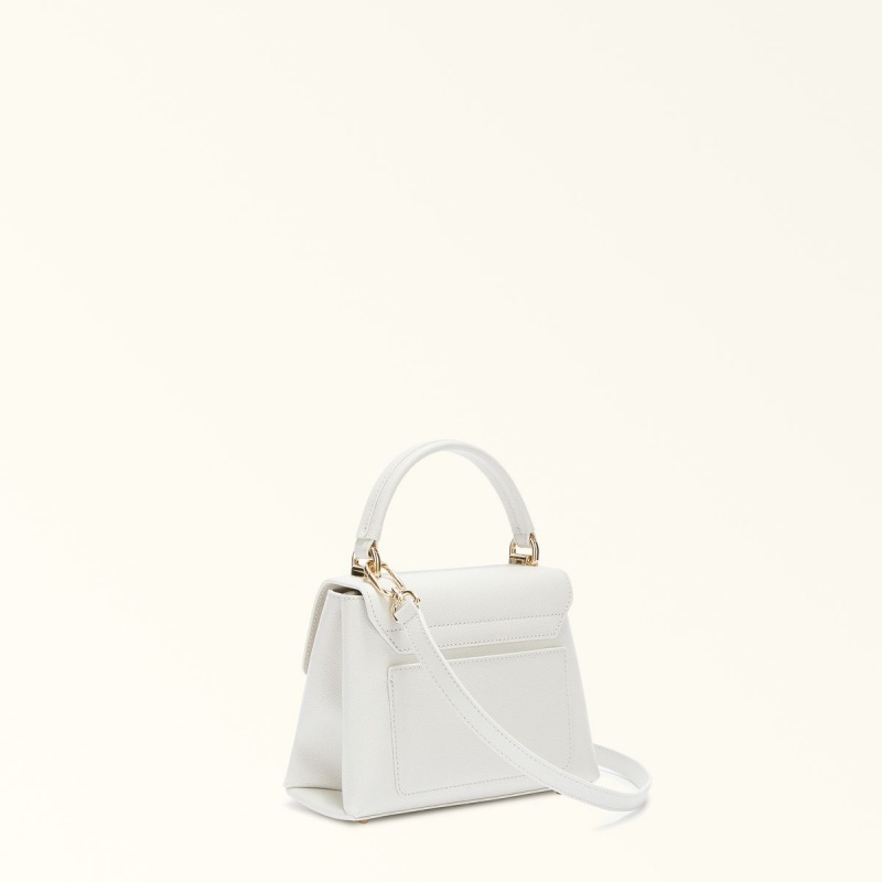 White Furla 1927 Women's Handbag | MOAHBY836