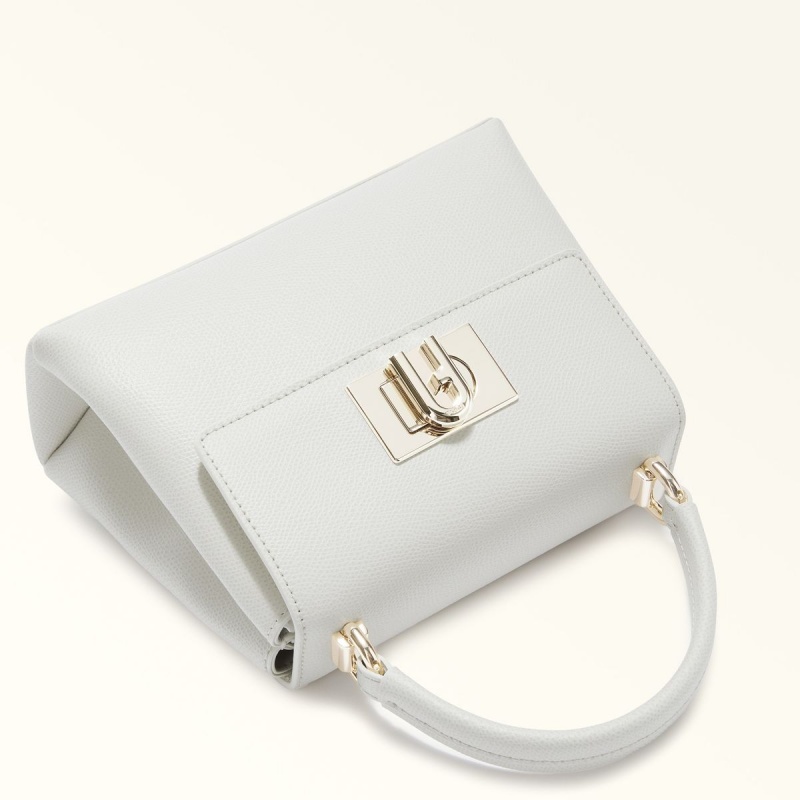 White Furla 1927 Women's Handbag | MOAHBY836