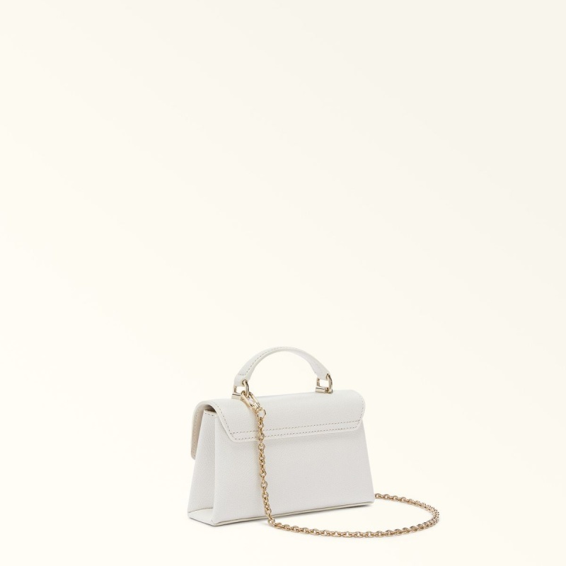 White Furla 1927 Women's Mini Bags | WVIUZM076