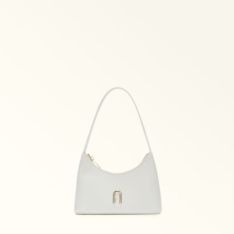 White Furla DIAMANTE Women\'s Shoulder Bags | ZBWANY247