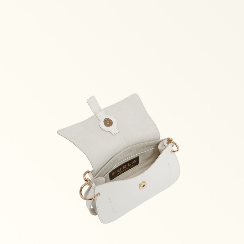 White Furla FLOW Women's Handbag | ADVILX324