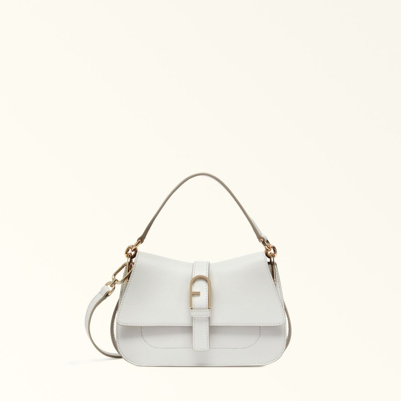 White Furla FLOW Women\'s Handbag | ADVILX324