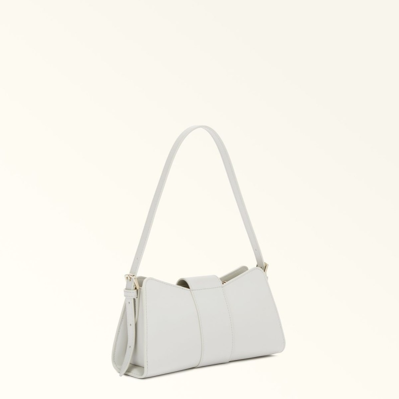 White Furla METROPOLIS REMIX Women's Shoulder Bags | DSMYUH912