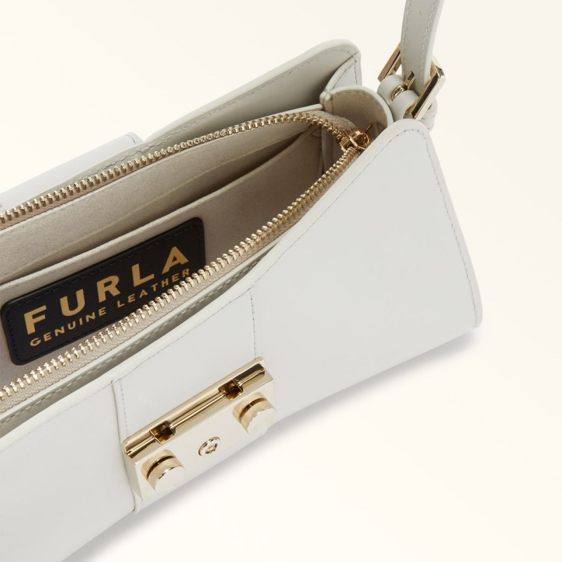 White Furla METROPOLIS REMIX Women's Shoulder Bags | DSMYUH912