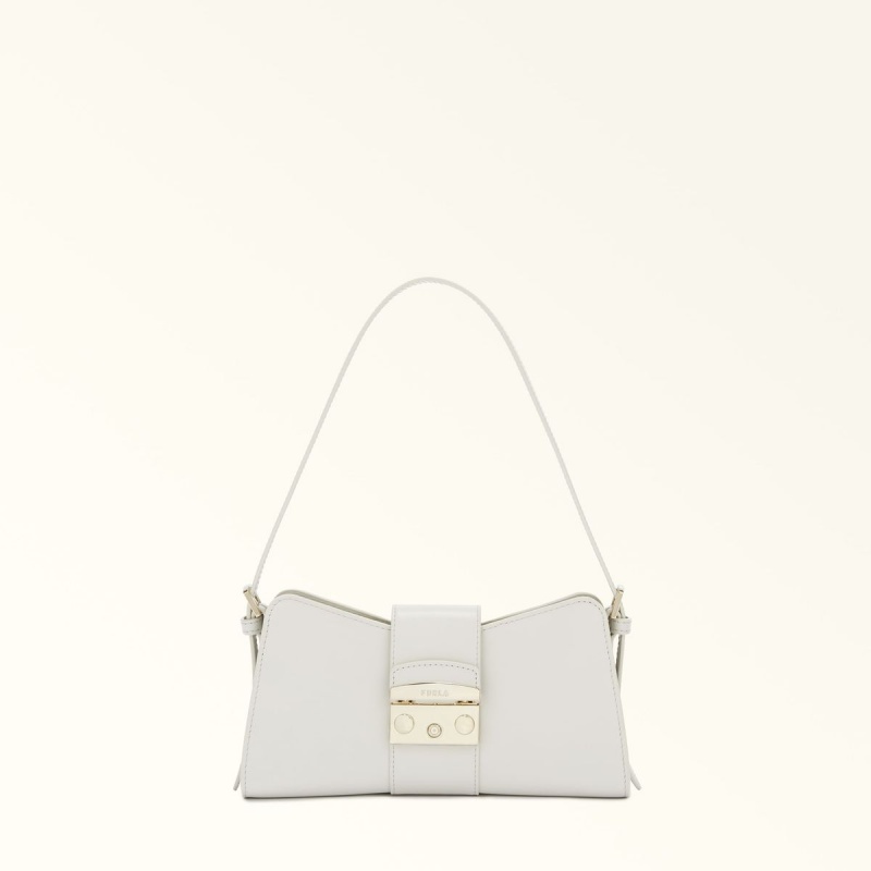 White Furla METROPOLIS REMIX Women\'s Shoulder Bags | DSMYUH912