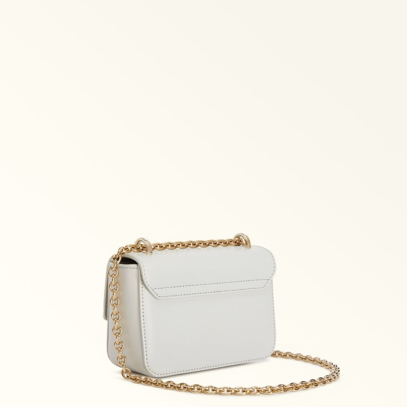 White Furla METROPOLIS Women's Crossbody Bags | IRLNMP469