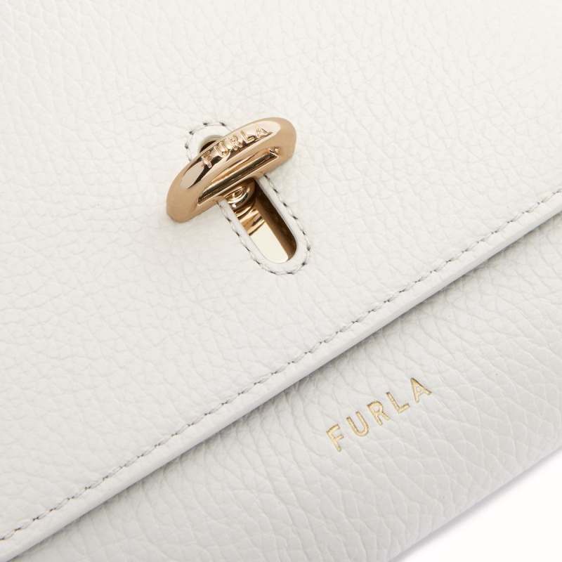 White Furla NET Women's Mini Bags | SQNKPT182