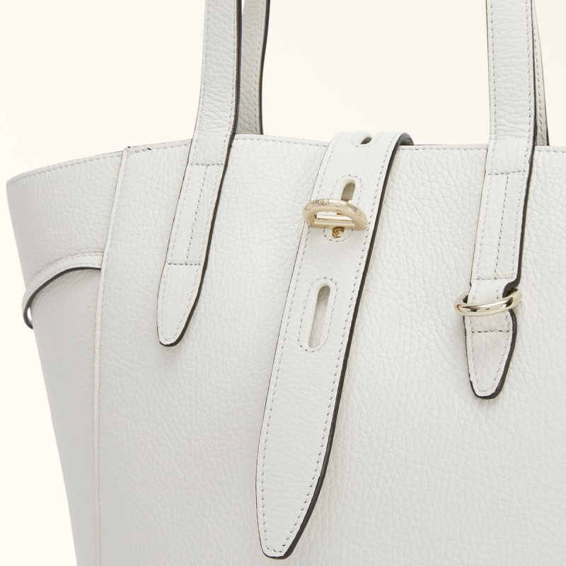 White Furla NET Women's Totes | FHCAOL567