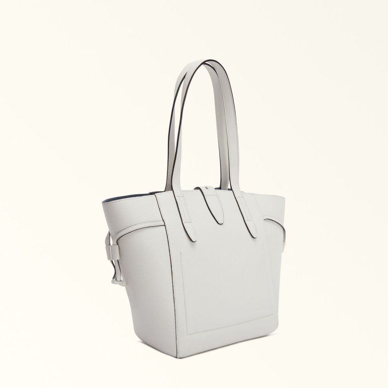 White Furla NET Women's Totes | FHCAOL567