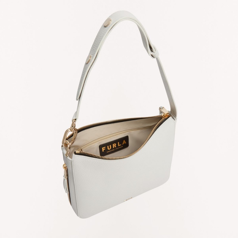 White Furla SKYE Women's Shoulder Bags | PHQUZO824