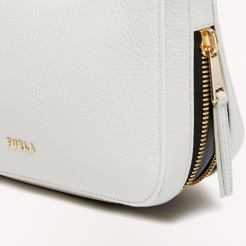 White Furla SKYE Women's Shoulder Bags | RXKJGN389