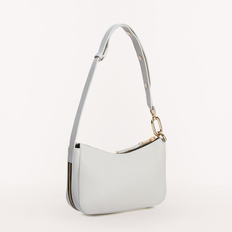 White Furla SKYE Women's Shoulder Bags | RXKJGN389