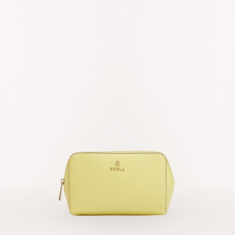 Yellow Furla CAMELIA Women\'s Pouches | ARSXWO012