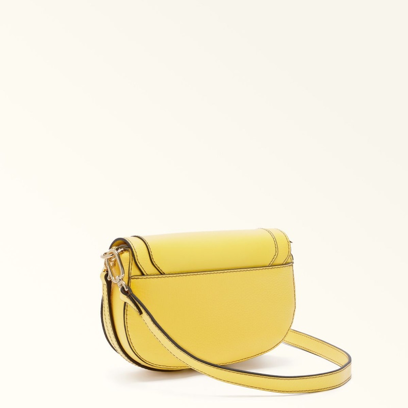 Yellow Furla CLUB 2 Women's Crossbody Bags | ZLOUGC953