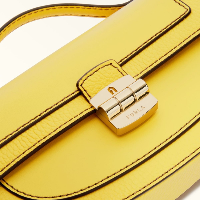 Yellow Furla CLUB 2 Women's Mini Bags | DQYLEB758