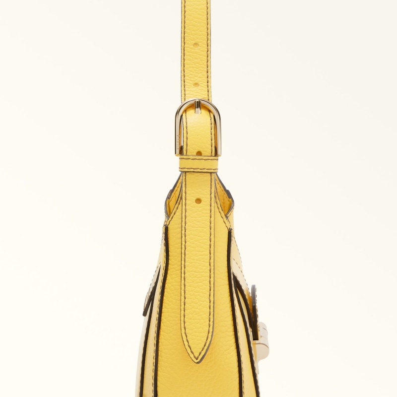 Yellow Furla CLUB 2 Women's Shoulder Bags | NCJEMH915