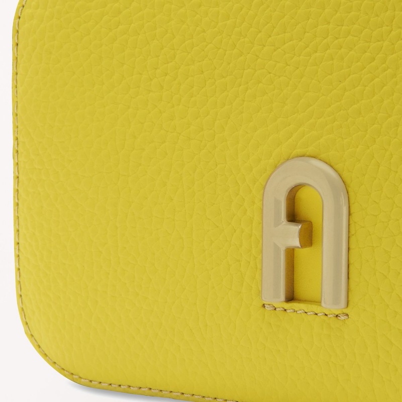 Yellow Furla PRIMULA Women's Crossbody Bags | MPHDAT108