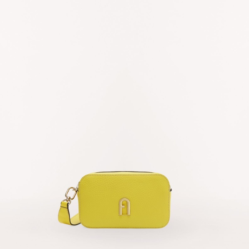 Yellow Furla PRIMULA Women\'s Crossbody Bags | MPHDAT108